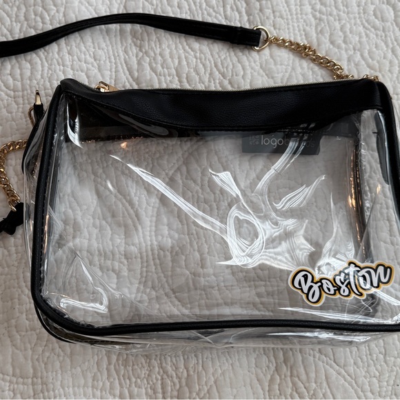 Clear Boston Bruins purse - Picture 1 of 4
